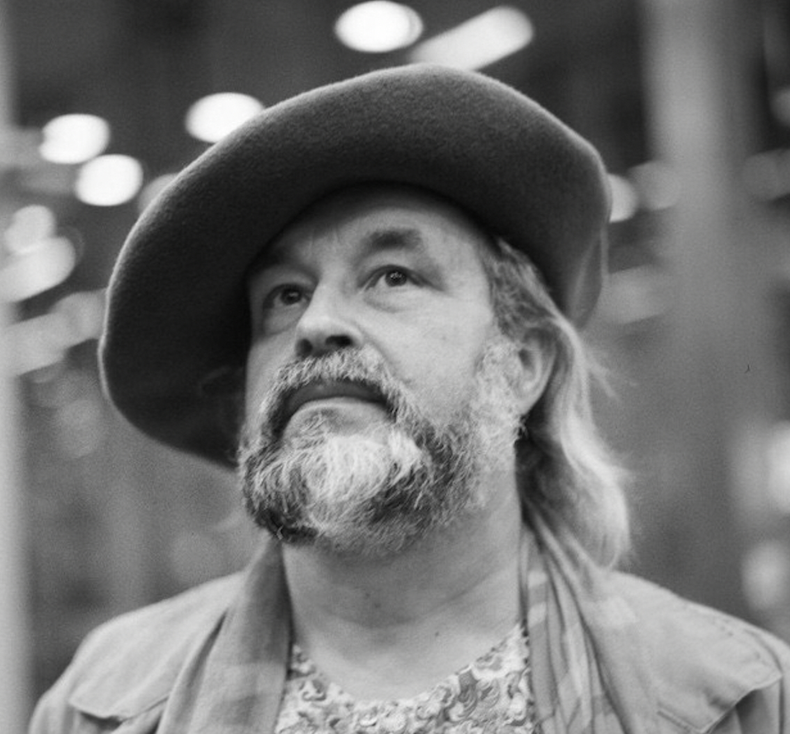 Black and white headshot of Pierre Bidaud